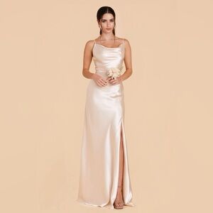 Birdy Grey Lydia Shiny Satin Dress